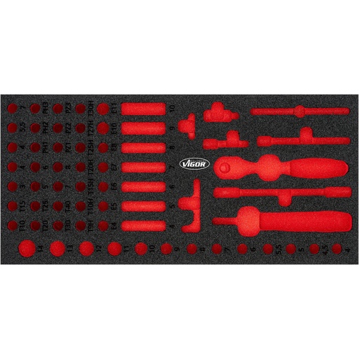 [V4971N-L] Soft foam insert ∙ empty V4971N-L, VIGOR