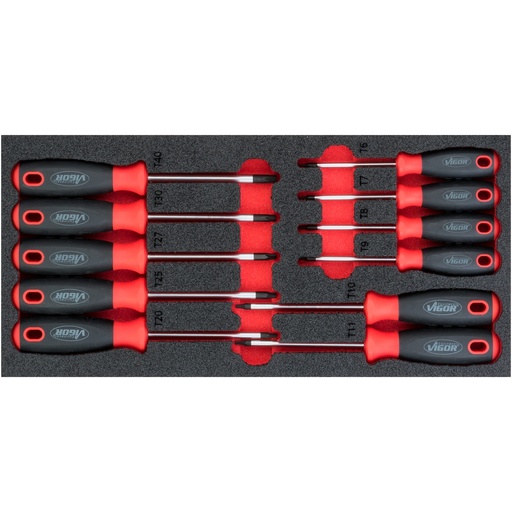 [V4991] Screwdriver set V4991, VIGOR
