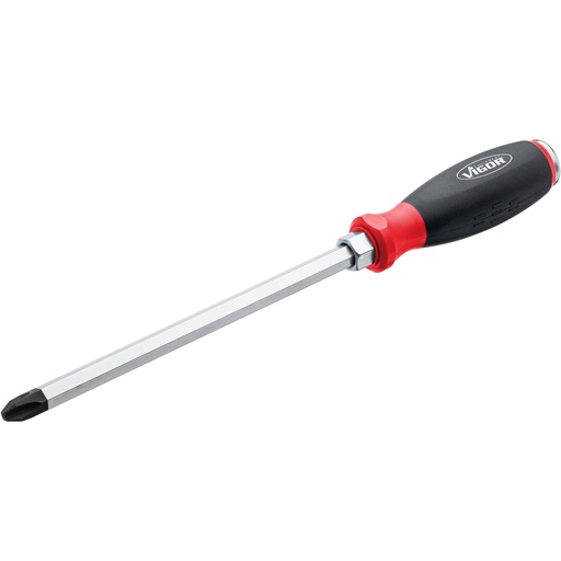 [V5010-PH4] Screwdriver with impact cap ∙ with square input shaft V5010-PH4, VIGOR