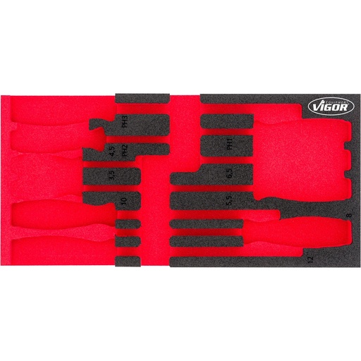[V5068-L] Soft foam insert ∙ empty V5068-L, VIGOR
