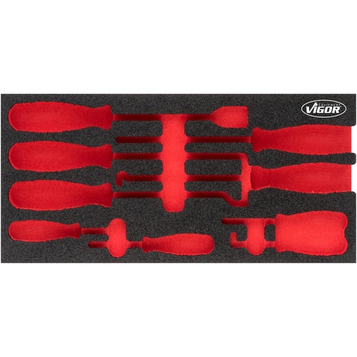 [V5070-L] Soft foam insert, empty V5070-L, VIGOR