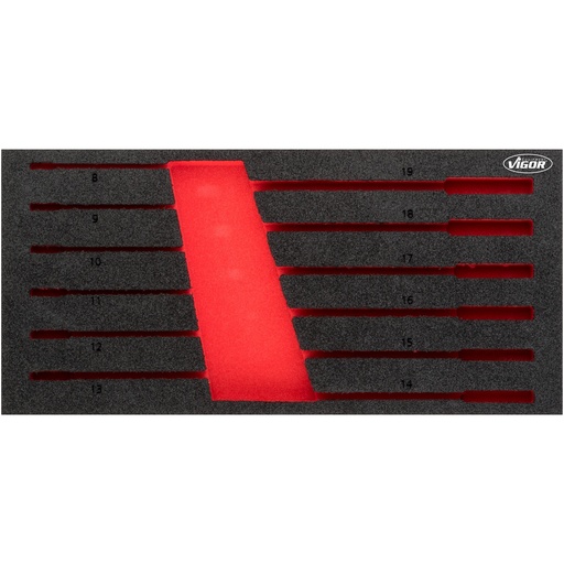 [V5077-L] Soft foam insert ∙ empty V5077-L, VIGOR