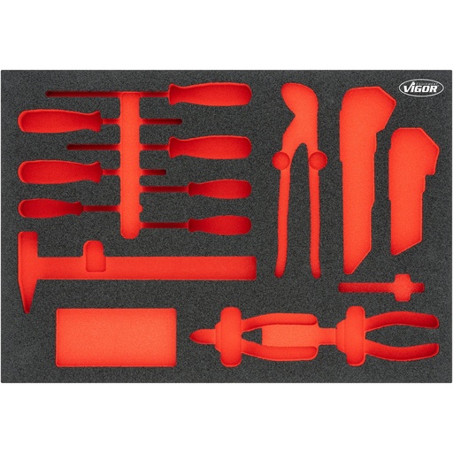 [V5111N-L] Soft foam insert ∙ empty V5111N-L, VIGOR