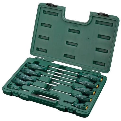 [S09304E] ⬡ Screwdriver set 10pcs. (S09304E, SATA)