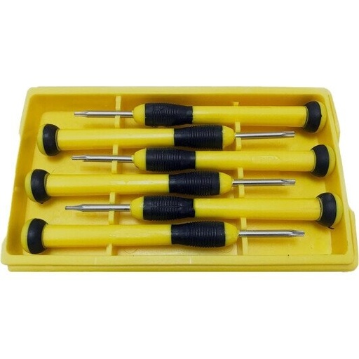 [64554] ⬡ Screwdriver TORX precision set 6pcs. (64554)