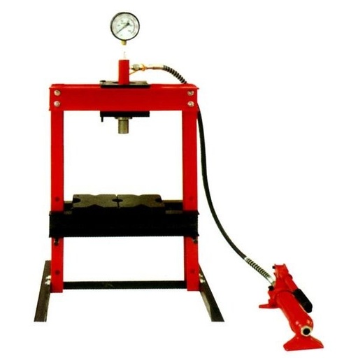[TL05001] ⬡ Hydraulic shop press with gauge 10t (TL05001, TONGLI)