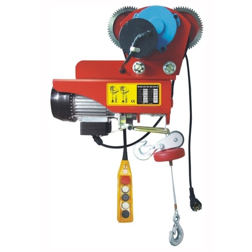 [TH1200C] ⬡ Electric chain hoist with moving trolley 1200kg. Double hook (TH1200C, TOHO)