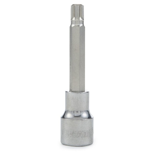[S25804] ⬡ 1/2" Dr. 100L SPLINE bit socket M-10, L=100mm (S25804, SATA)