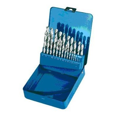 [H25012] ⬡ Spiralinių grąžtų rinkinys DIN338 25 vnt. (1-13 mm) (H25012)