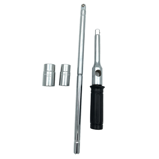 [CL305501] ⬡ Kryžminio rato rakto rinkinys 1/2" + galvutės 17, 19, 21, 23 mm (CL305501, CHANGLU TOOLS)
