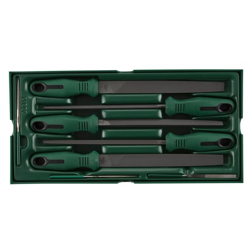 [S09910] ⬡ Tray. File set 8pcs. (S09910, SATA)