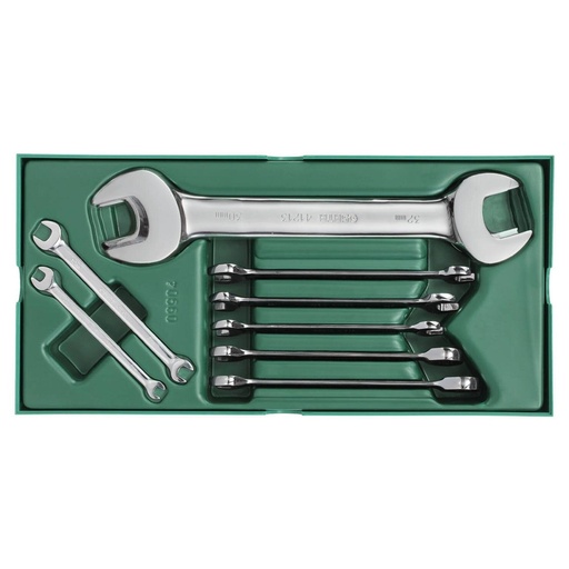 [S09904] ⬡ Tray. Wrench set  10pcs. (S09904, SATA)