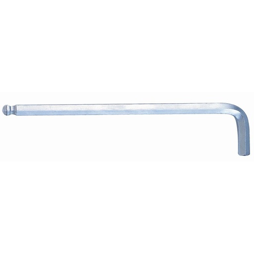 [S81107A] ⬡ L-tipo šešiakampis raktas, apvalia galvute 3mm (S81107A, SATA)