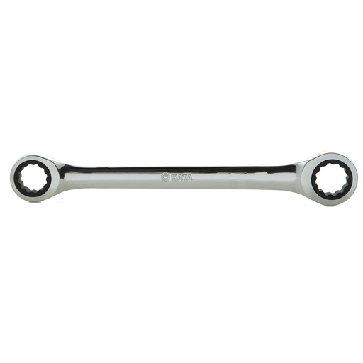 [S46203] ⬡ Double box ratcheting wrench 12 x 13mm; L=170mm (S46203, SATA)