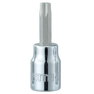 [S21108] ⬡ 1/4" Galvutė su 37L TORX antgaliu T-27 (S21108, SATA)