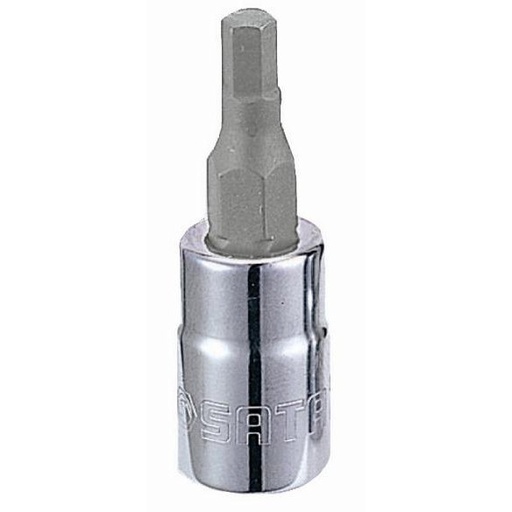 [S21206] ⬡ 1/4" Dr. HEX bit socket 7mm (S21206, SATA)