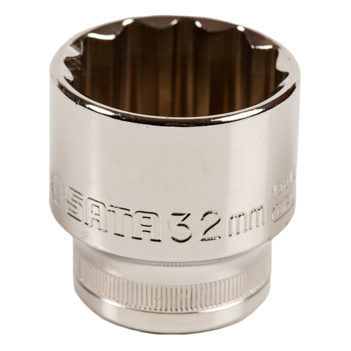 [S13609] ⬡ 1/2" Dr. 12pt. Socket 18mm (S13609, SATA)