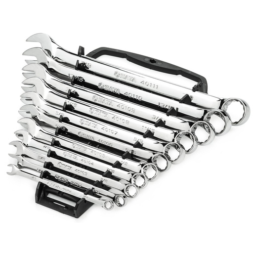 [S09021] ⬡ Combination wrench set 11pcs. (1/4"-7/8") (S09021, SATA)
