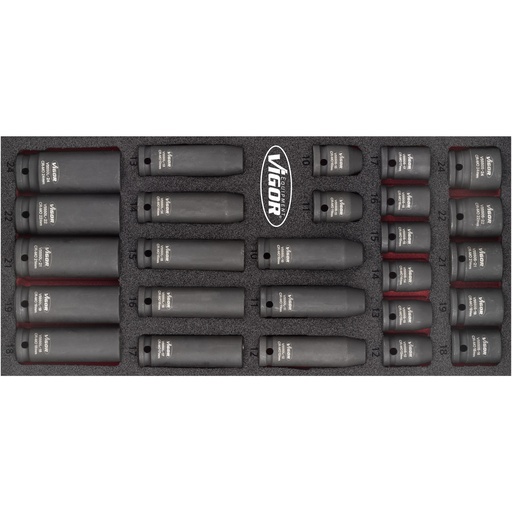 [V5602] Triecienu muciņu komplekts (V5602, VIGOR)