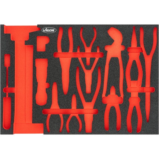 [V5636N-L] Soft foam insert ∙ empty V5636N-L, VIGOR