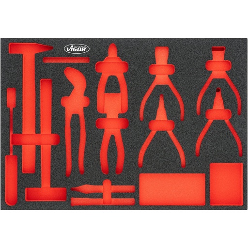 [V5637N-L] Soft foam insert ∙ empty V5637N-L, VIGOR