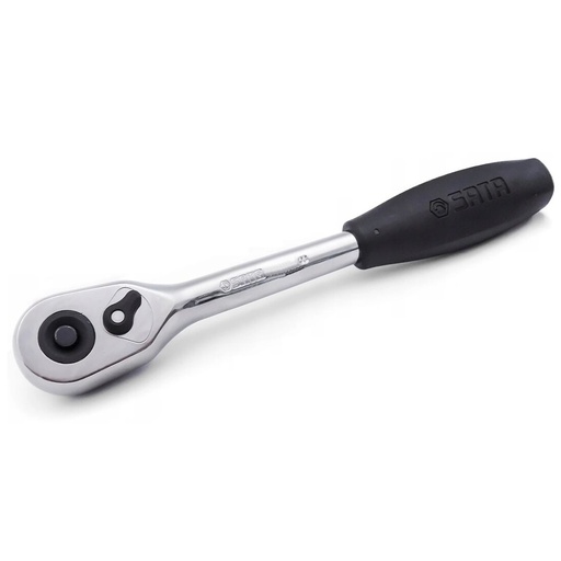 [S11906] ⬡ 1/4" Dr. Quick-release ratchet (tear drop) 130mm (S11906, SATA)
