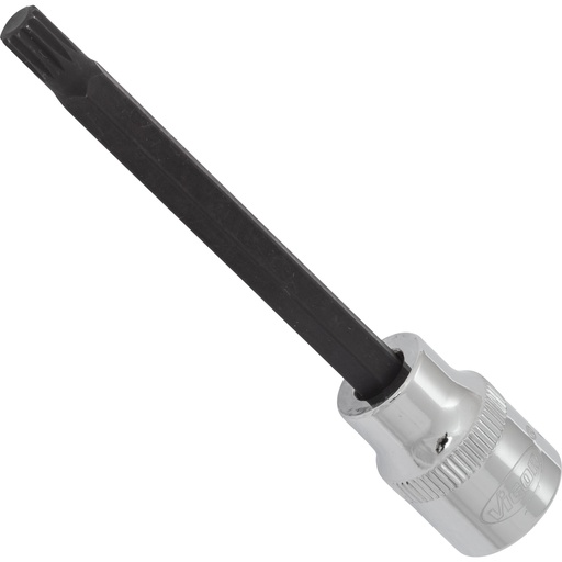 [V6115] Screwdriver bit socket XZN M6, 3/8 in., 93 mm V6115, VIGOR