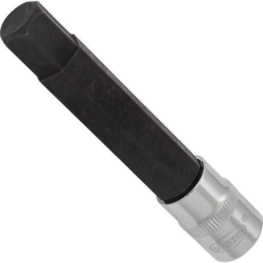 [V6148] Sešstūra uzgaļa muciņa 13 mm, 3/8 collas, V6148, VIGOR