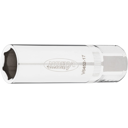 [V6452-17] Socket 17 mm for shock absorber tool set V6452 (V6452-17, VIGOR)