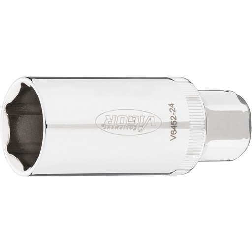[V6452-24] Open socket for shock absorbers 24 mm, 1/2 in., V6452-24, VIGOR