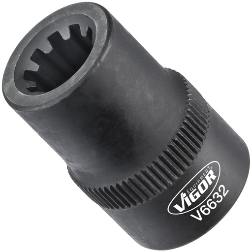 [V6632] Galvutė stabdžių apkaboms, griovelinis profilis 9 mm, 3/8 col., V6632, VIGOR