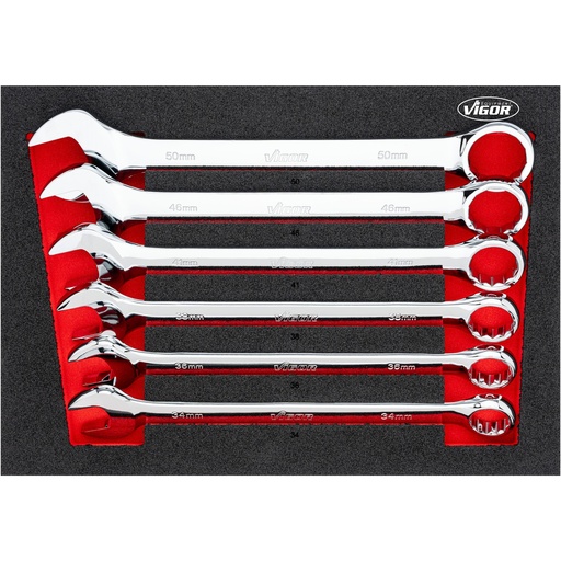 [V6640] Combination wrench set (V6640, VIGOR)
