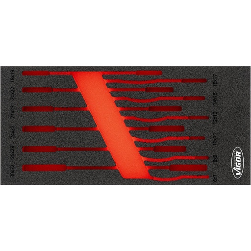 [V6721N-L] Soft foam insert ∙ empty V6721N-L, VIGOR
