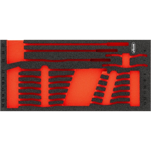 [V6723N-L] Soft foam insert ∙ empty V6723N-L, VIGOR