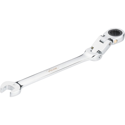 [V6752-9] Dvigubo lanksto terkšlinis kombinuotasis veržliaraktis, 9 mm (V6752-9, VIGOR)