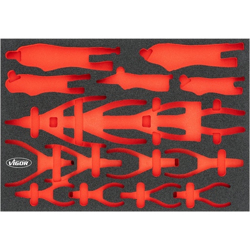 [V6816N-L] Soft foam insert ∙ empty V6816N-L, VIGOR
