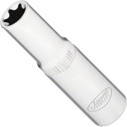 [V7014-12] E-TORX socket, long E12, 3/8 inch V7014-12, VIGOR