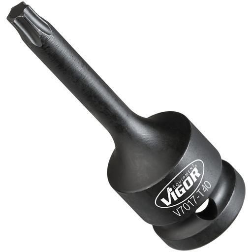 [V7017-T40] Smūginio veržliasūkio atsuktuvo antgalis (V7017-T40, VIGOR)