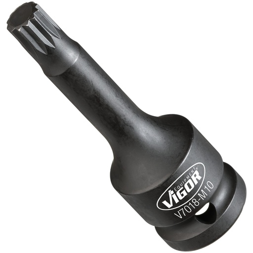 [V7018-M10] Smūginio veržliasūkio atsuktuvo antgalis (V7018-M10, VIGOR)