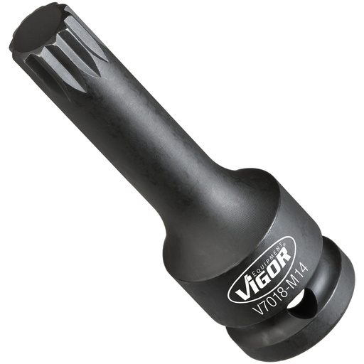 [V7018-M14] Smūginio veržliasūkio atsuktuvo antgalis (V7018-M14, VIGOR)