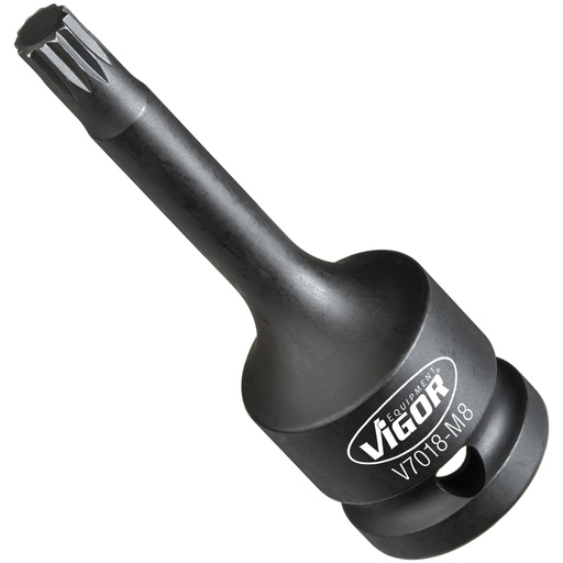 [V7018-M8] Triecienatslēgas skrūvgrieža uzgalis (V7018-M8, VIGOR)