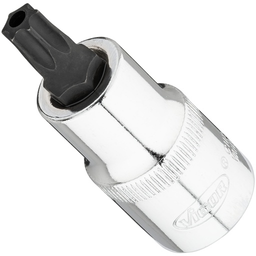 [V7055-T45H] Atsuktuvo antgalis 1/2 col., apsauginis TORX T45H, 55 mm (V7055-T45H, VIGOR)