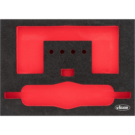 [V7154-L] Soft foam insert, empty V7154-L, VIGOR