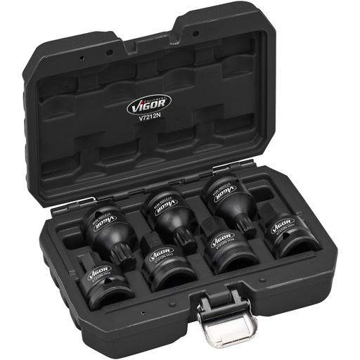 [V7212N] Impact socket set (V7212N, VIGOR)