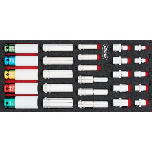 [V7323] Socket set (V7323, VIGOR)