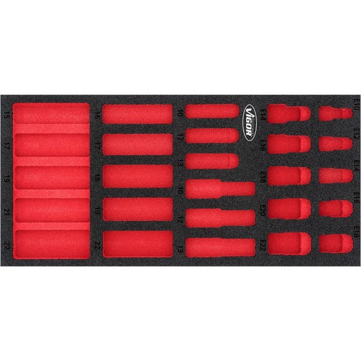 [V7323-L] Soft foam insert ∙ empty V7323-L, VIGOR