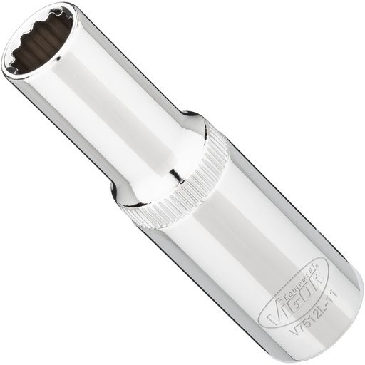 [V7512L-11] Socket, long 11 mm, 1/2 inch V7512L-11, VIGOR