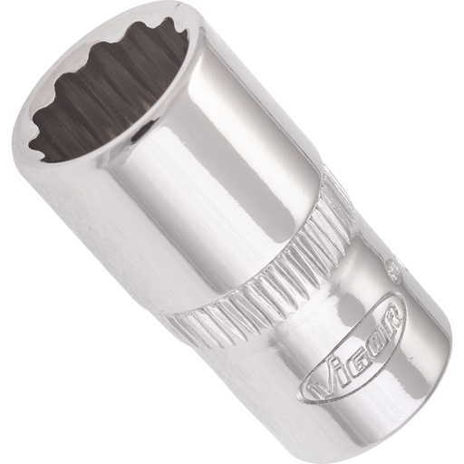 [V7514-9] Bi-Hex Socket 9 mm, 1/4 in., V7514-9, VIGOR