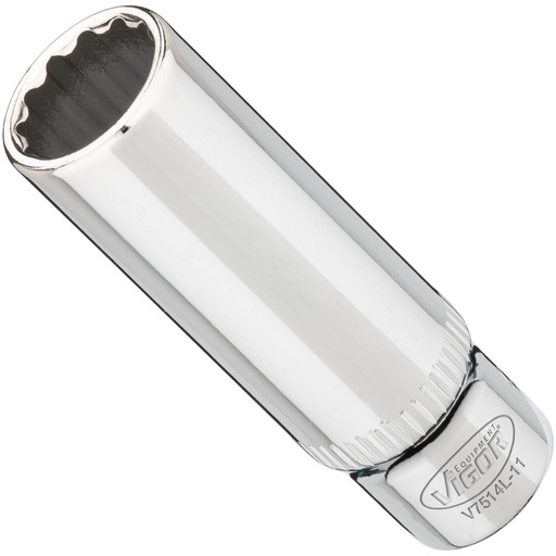 [V7514L-11] Long socket 11 mm, 1/4 in. V7514L-11, VIGOR