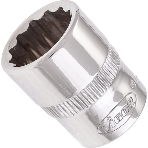 [V7538-15] Bi-Hex Socket 15 mm, 3/8 in., V7538-15, VIGOR